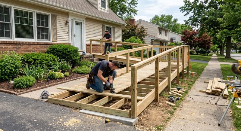 Handicap Ramp Construction Service