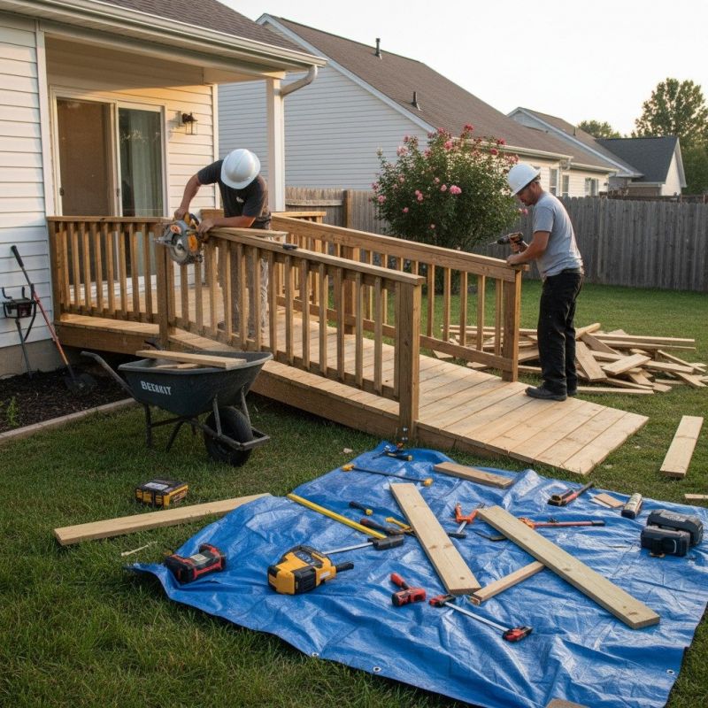 Contact About Handicap Ramp Construction